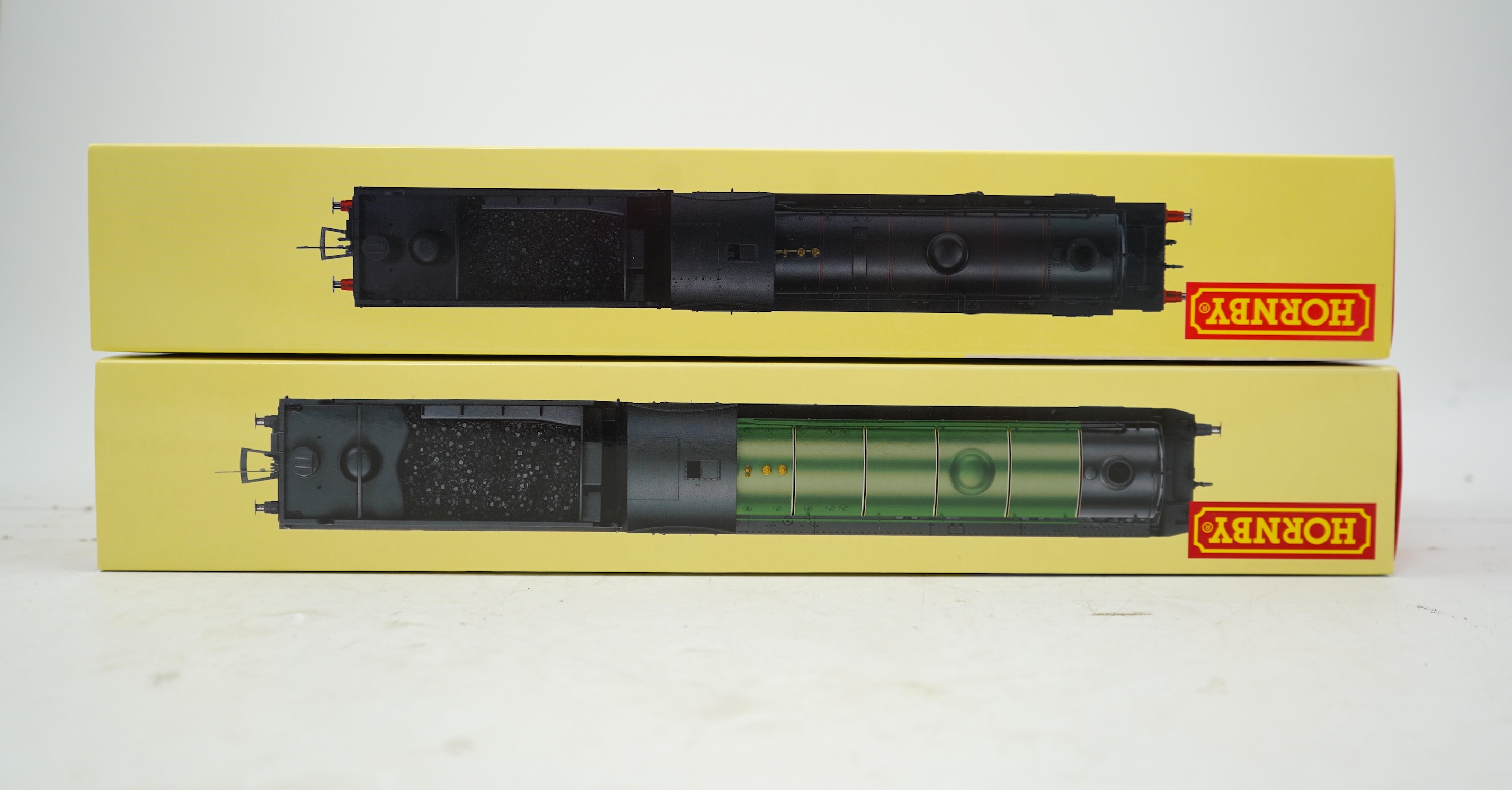 Two boxed Hornby Hobbies 00 gauge railway BR tender locomotives; a class K1, 62065, (R3417), together with a class B1, 61310, (R3338)